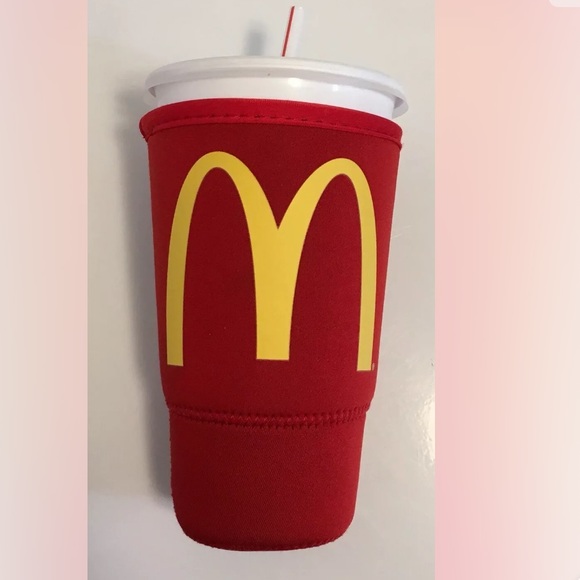 McDonald's Kitchen Mcdonalds Koozie Java Sok Red Large 32oz Thermal